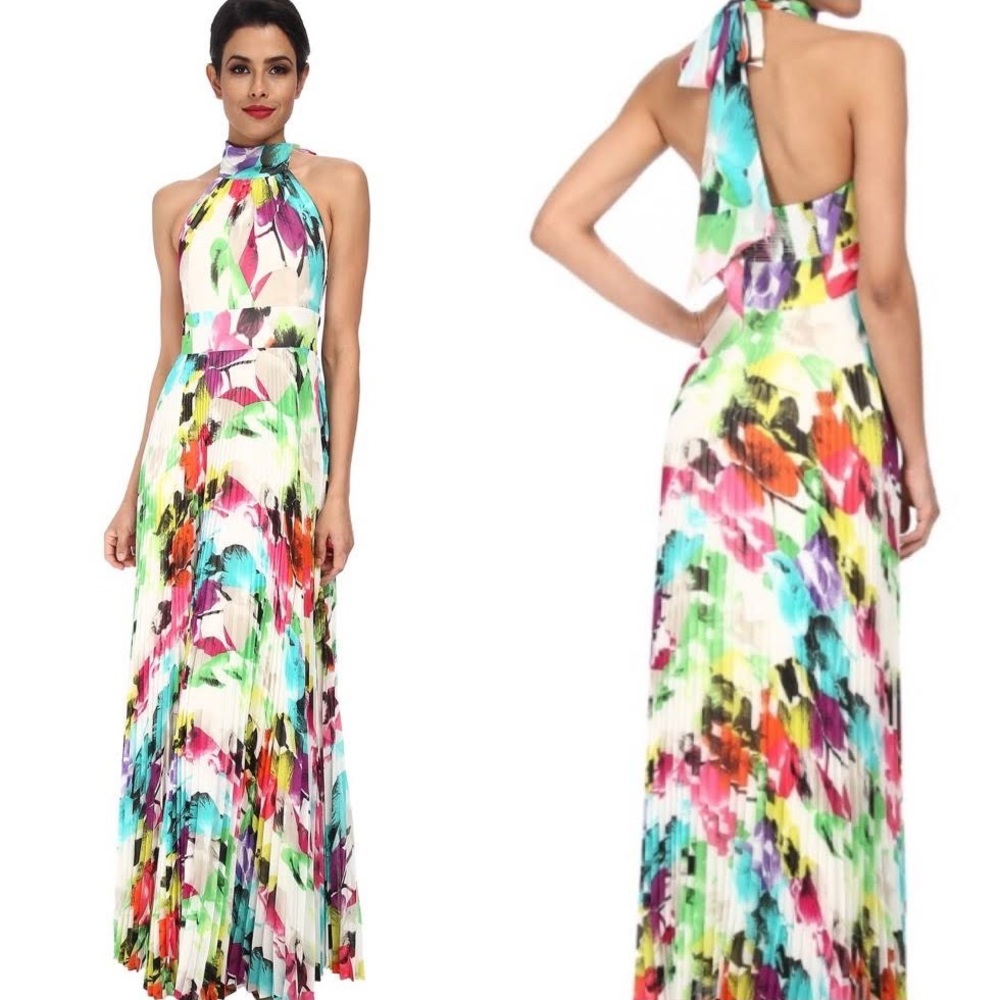 Eliza J floral maxi dress size 6